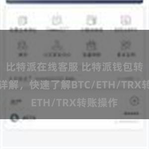 比特派在线客服 比特派钱包转账教程详解，快速了解BTC/ETH/TRX转账操作