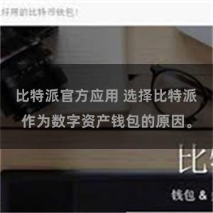 比特派官方应用 选择比特派作为数字资产钱包的原因。
